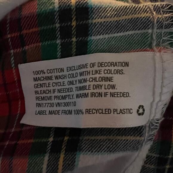 Wondershop at Target Plaid Christmas Holiday Nightgown Sleepshirt - M - Picture 3 of 3